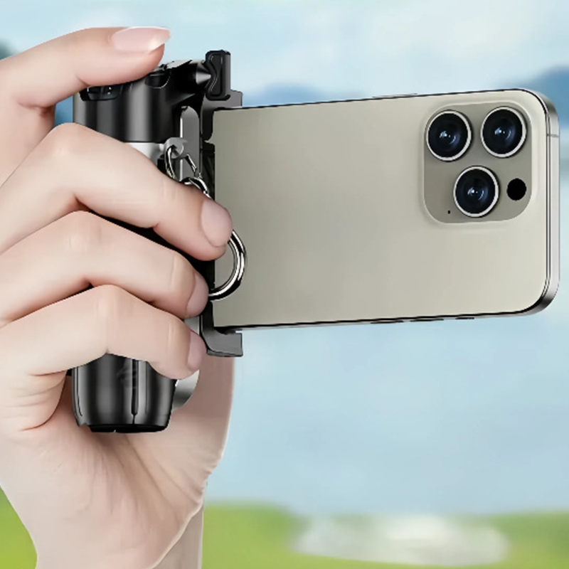 4-in-1 Magnetische Selfiestick met Statief - 360° Draaibaar & Afstandsbediening