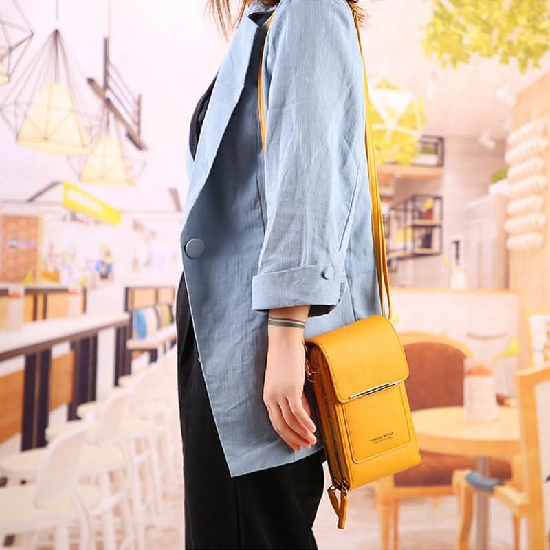 ✨️SPECIALE AANBIEDING 2026 - 52% KORTING👜 📱Dames messengerbag met touchscreen – Smartphone opladen. antidiefstal & waterbestendig