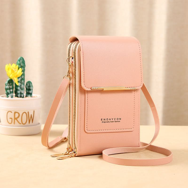 ✨️SPECIALE AANBIEDING 2026 - 52% KORTING👜 📱Dames messengerbag met touchscreen – Smartphone opladen. antidiefstal & waterbestendig
