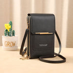 ✨️SPECIALE AANBIEDING 2026 - 52% KORTING👜 📱Dames messengerbag met touchscreen – Smartphone opladen. antidiefstal & waterbestendig