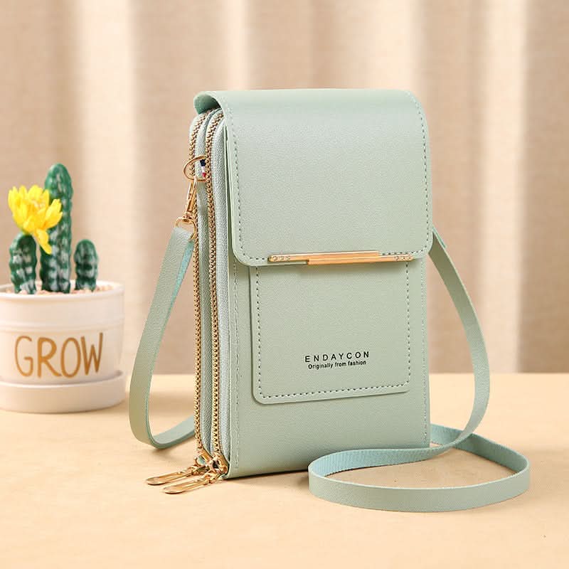 ✨️SPECIALE AANBIEDING 2026 - 52% KORTING👜 📱Dames messengerbag met touchscreen – Smartphone opladen. antidiefstal & waterbestendig