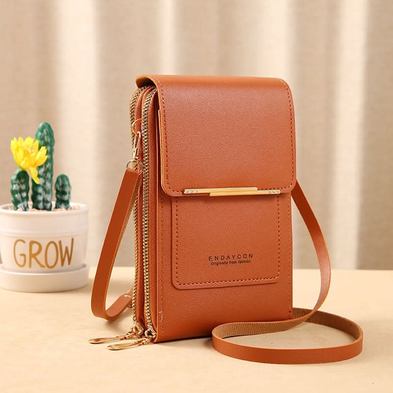 ✨️SPECIALE AANBIEDING 2026 - 52% KORTING👜 📱Dames messengerbag met touchscreen – Smartphone opladen. antidiefstal & waterbestendig
