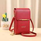 ✨️SPECIALE AANBIEDING 2026 - 52% KORTING👜 📱Dames messengerbag met touchscreen – Smartphone opladen. antidiefstal & waterbestendig