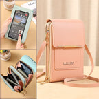 ✨️SPECIALE AANBIEDING 2026 - 52% KORTING👜 📱Dames messengerbag met touchscreen – Smartphone opladen. antidiefstal & waterbestendig