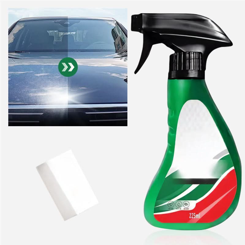 Multifunctionele voorruit ontvetter spray met zachte formule
