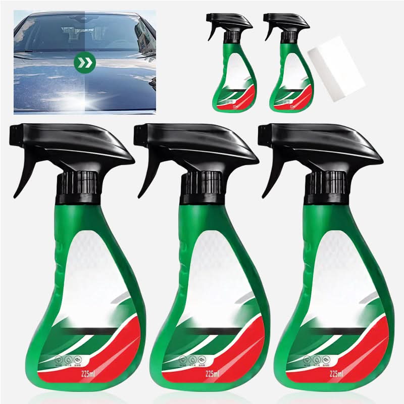 Multifunctionele voorruit ontvetter spray met zachte formule