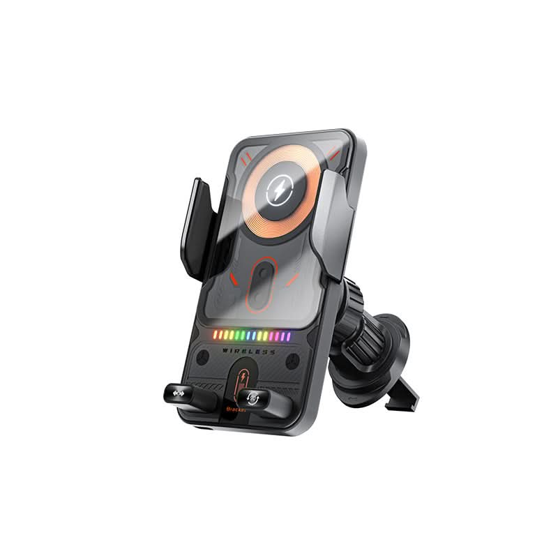 ✨ Beperkte voorraad beschikbaar. mis het niet!🙌Slimme 2-in-1 telefoonhouder voor in de auto met draaifunctie en draadloze oplader