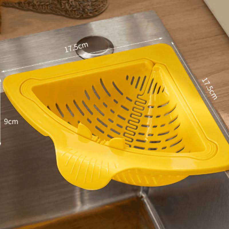 Magnetische zuigkracht ruimtebesparende hoekgootsteenzeef