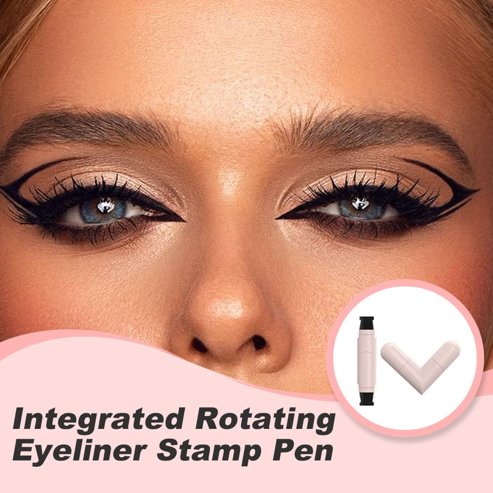 💞 LAATSTE DAG! KOOP 1. KRIJG 1 GRATIS 💞 Draaibare Eyeliner Stempelpen – Supersnelle & Perfecte Wing in Één Stap!