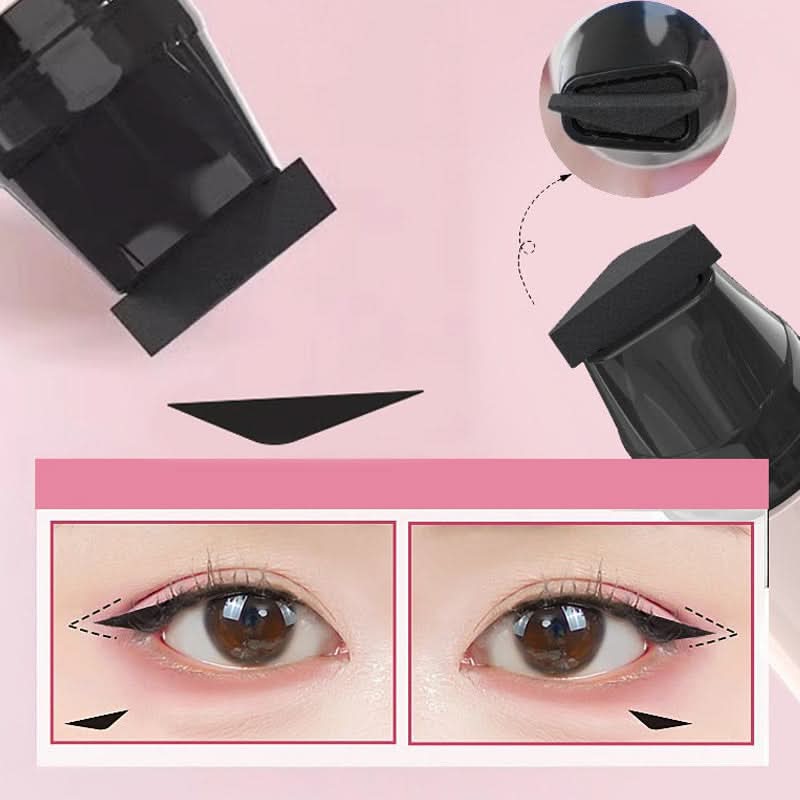 💞 LAATSTE DAG! KOOP 1. KRIJG 1 GRATIS 💞 Draaibare Eyeliner Stempelpen – Supersnelle & Perfecte Wing in Één Stap!