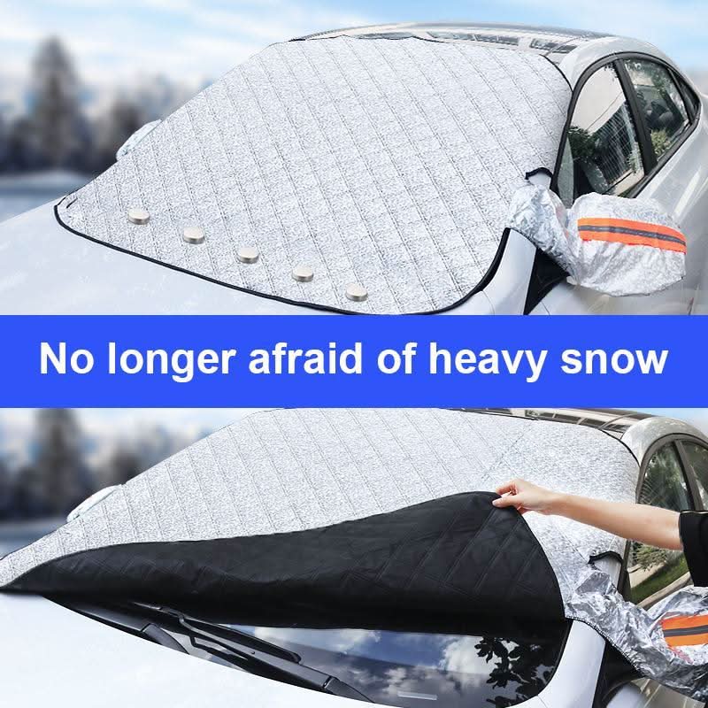 ⛄❄️LAATSTE DAG PROMOTIE 50% KORTING!!❄️🚗4-laags magnetische voorruit autohoes