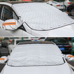 ⛄❄️LAATSTE DAG PROMOTIE 50% KORTING!!❄️🚗4-laags magnetische voorruit autohoes
