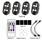 📢 50% KORTING!! Draagbare LED-waarschuwingslamp voor Auto • Afstandsbediening & Ultrabright Flitsend