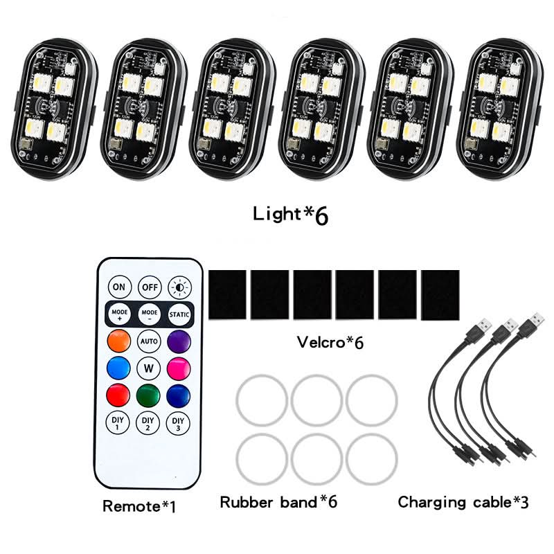 📢 50% KORTING!! Draagbare LED-waarschuwingslamp voor Auto • Afstandsbediening & Ultrabright Flitsend