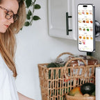 ⚡50% UIT⚡🔥Opvouwbare Draagbare Vacuüm Magnetische Mobiele Telefoonhouder