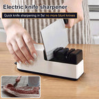 🔪NU 50% KORTING!⚙️Professionele elektrische messenslijper✨Snel en nauwkeurig slijpen. meerdere hoeken voor keuken- en buitenmessen📦