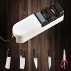 🔪NU 50% KORTING!⚙️Professionele elektrische messenslijper✨Snel en nauwkeurig slijpen. meerdere hoeken voor keuken- en buitenmessen📦