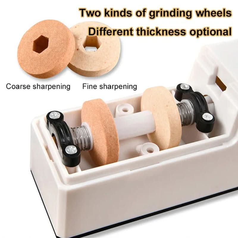 🔪NU 50% KORTING!⚙️Professionele elektrische messenslijper✨Snel en nauwkeurig slijpen. meerdere hoeken voor keuken- en buitenmessen📦