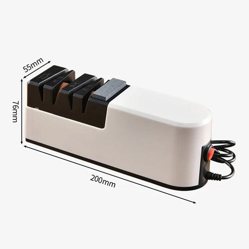 🔪NU 50% KORTING!⚙️Professionele elektrische messenslijper✨Snel en nauwkeurig slijpen. meerdere hoeken voor keuken- en buitenmessen📦