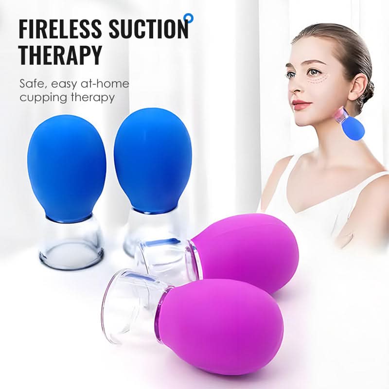 🧪 NU 50% KORTING! 🎁 Glazen en siliconen massagecups met vacuümzuiging – pijnverlichting. huidverjonging en gemakkelijk te gebruiken 💆‍♀️