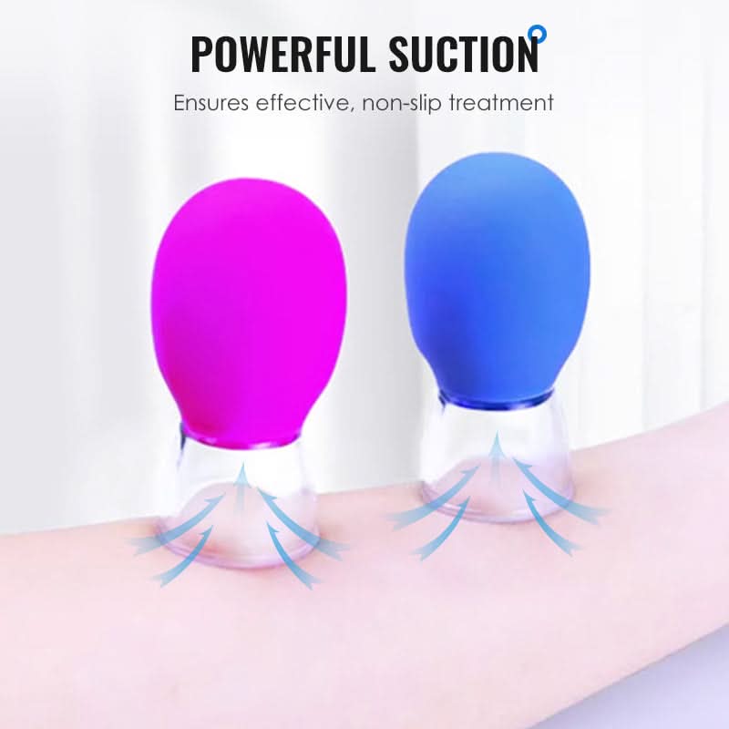 🧪 NU 50% KORTING! 🎁 Glazen en siliconen massagecups met vacuümzuiging – pijnverlichting. huidverjonging en gemakkelijk te gebruiken 💆‍♀️