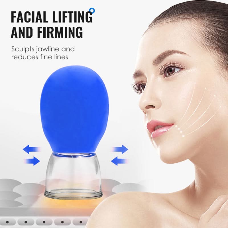 🧪 NU 50% KORTING! 🎁 Glazen en siliconen massagecups met vacuümzuiging – pijnverlichting. huidverjonging en gemakkelijk te gebruiken 💆‍♀️