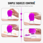 🧪 NU 50% KORTING! 🎁 Glazen en siliconen massagecups met vacuümzuiging – pijnverlichting. huidverjonging en gemakkelijk te gebruiken 💆‍♀️