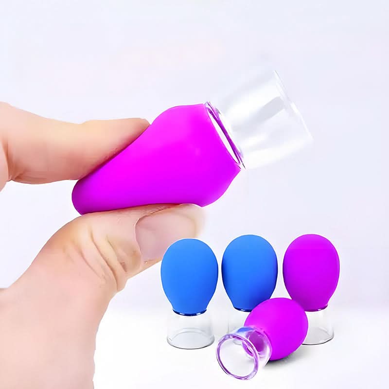 🧪 NU 50% KORTING! 🎁 Glazen en siliconen massagecups met vacuümzuiging – pijnverlichting. huidverjonging en gemakkelijk te gebruiken 💆‍♀️