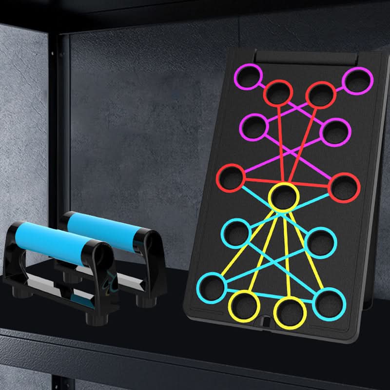 💪 NU 50% KORTING! ✨ Opvouwbaar en multifunctioneel gewichthefbord – complete workout. compact en draagbaar ontwerp ⚡