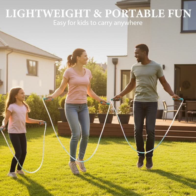 🎉 Nieuwjaars Aanbieding - 53% KORTING! ✨ LED Springtouw voor Kinderen – Speel in Stijl met Magische Lichtshow! 💡