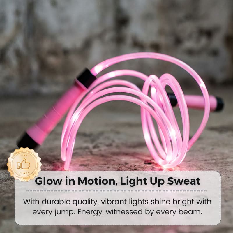 🎉 Nieuwjaars Aanbieding - 53% KORTING! ✨ LED Springtouw voor Kinderen – Speel in Stijl met Magische Lichtshow! 💡