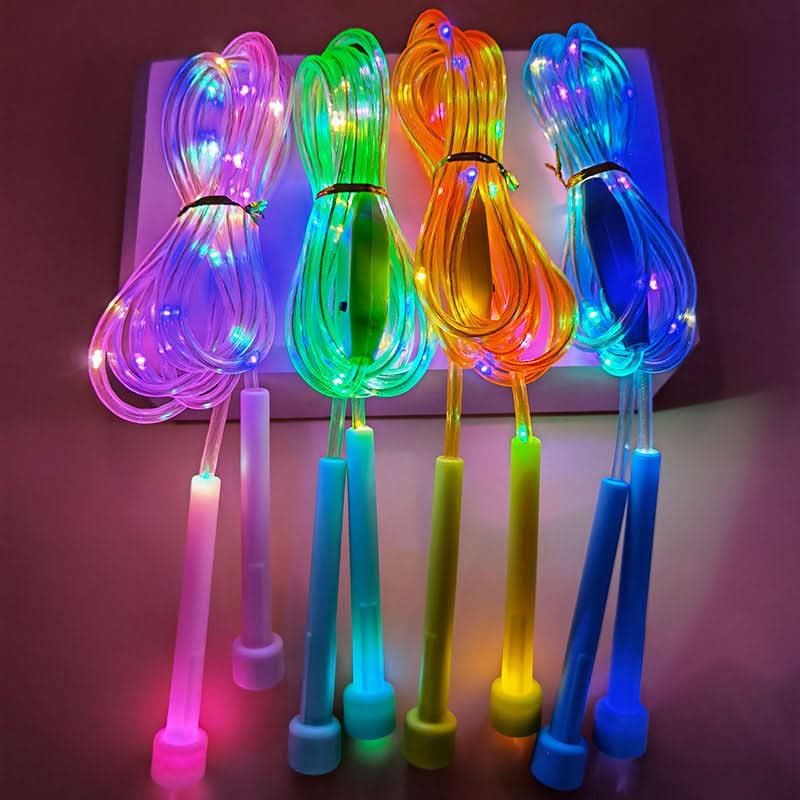 🎉 Nieuwjaars Aanbieding - 53% KORTING! ✨ LED Springtouw voor Kinderen – Speel in Stijl met Magische Lichtshow! 💡
