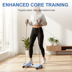 ✨🔥 Verstelbare unisex buikspiertrainer – geruisloos core-trainingsapparaat voor thuis. ondersteunt tot 330 lbs (150 kg) 💓