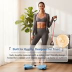 ✨🔥 Verstelbare unisex buikspiertrainer – geruisloos core-trainingsapparaat voor thuis. ondersteunt tot 330 lbs (150 kg) 💓