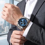 ⌚️Waterdicht militair analoog-digitaal herenhorloge – 48 mm. multifunctioneel & roestvrijstalen band! 🕰️💪