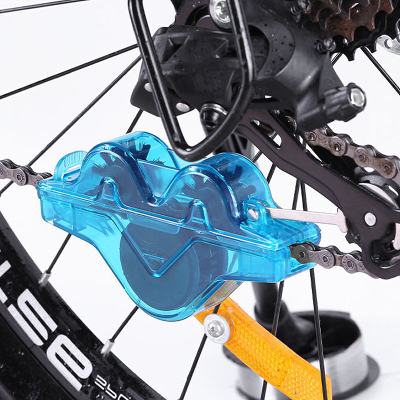 🚴‍♀️ Koop 2 en krijg 1 gratis! ✨ Fietskettingreiniger - Dieptereinigingsset met ingebouwde herbruikbare borstelkop 🔧💦
