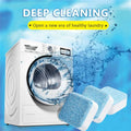 🎉Nieuwjaars Cadeau 50% KORTING!🧼Wasmachine Diep Reinigingstabletten: 99% Bacteriën Doden + Diep Reiniging – Eenvoudig Schoon Zonder Schade!
