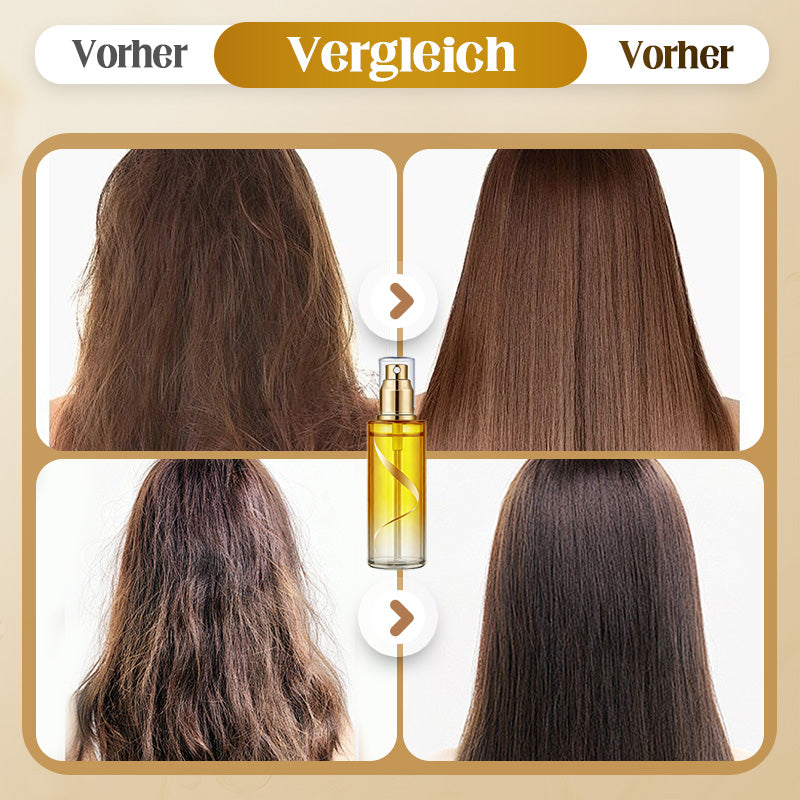 ✨ Verzorgende Anti-Frizz Haaroliespray🪮Zijdezachte Glans Zonder Vet – Temt Pluis in Enkele Seconden🎁 Gratis Mini Kam bij Elke Bestelling