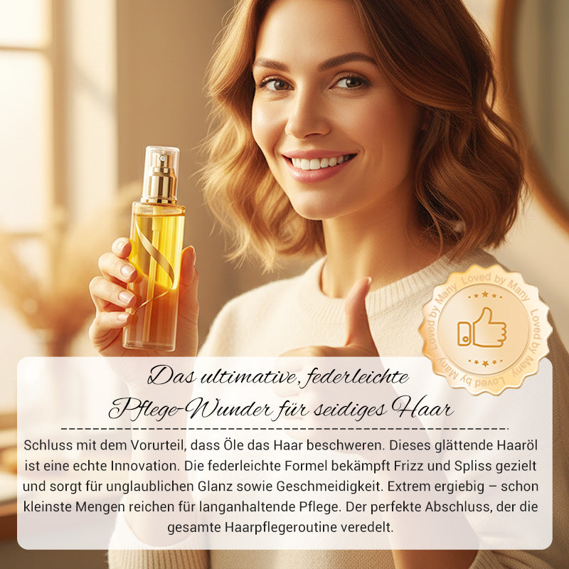 ✨ Verzorgende Anti-Frizz Haaroliespray🪮Zijdezachte Glans Zonder Vet – Temt Pluis in Enkele Seconden🎁 Gratis Mini Kam bij Elke Bestelling