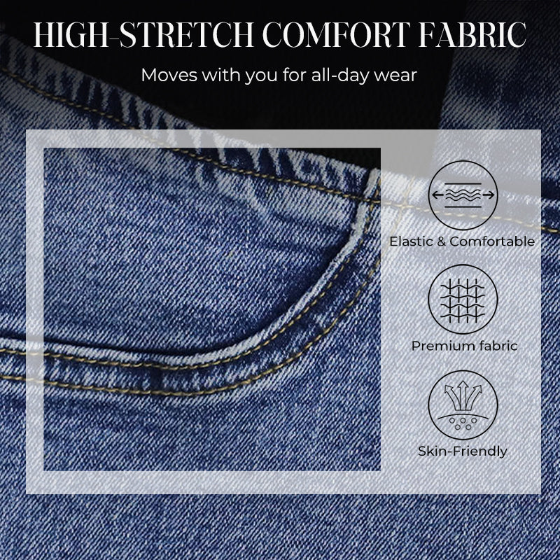 🎁2026 Nieuw binnen 50% KORTING💥👖Dames high-waist stretch flared denim jeans🚀