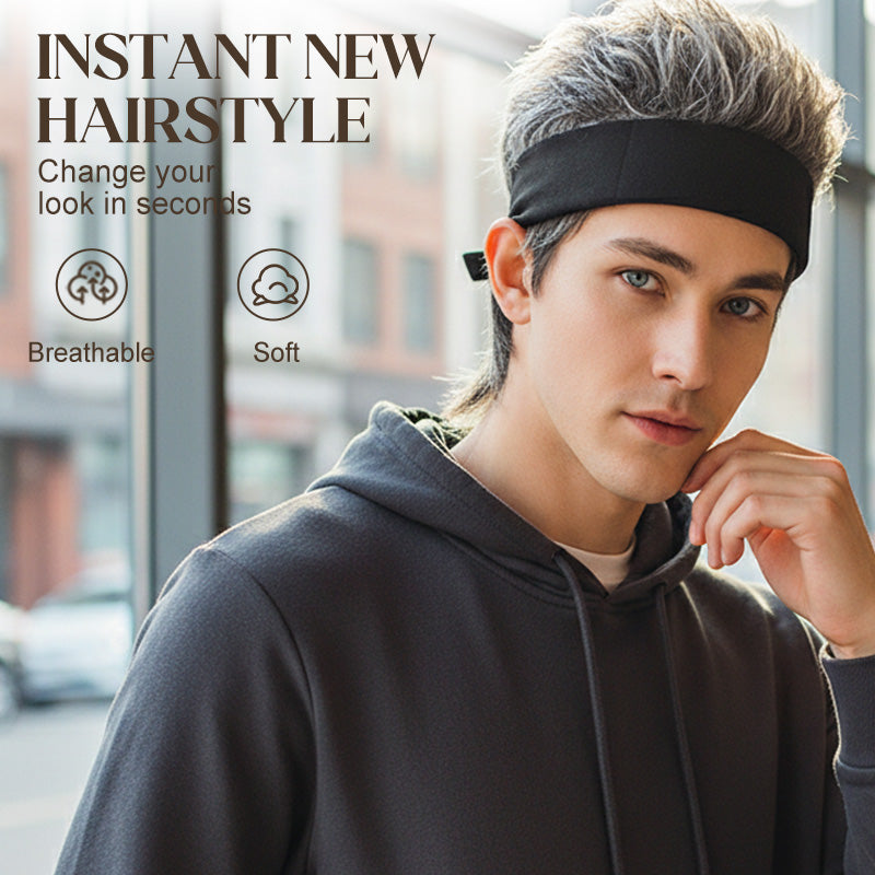 🧢 50% KORTING! 🎤 Unisex hiphop pruikmuts – grunge stijl. zacht en comfortabel & perfect voor feestjes en kostuums ✨