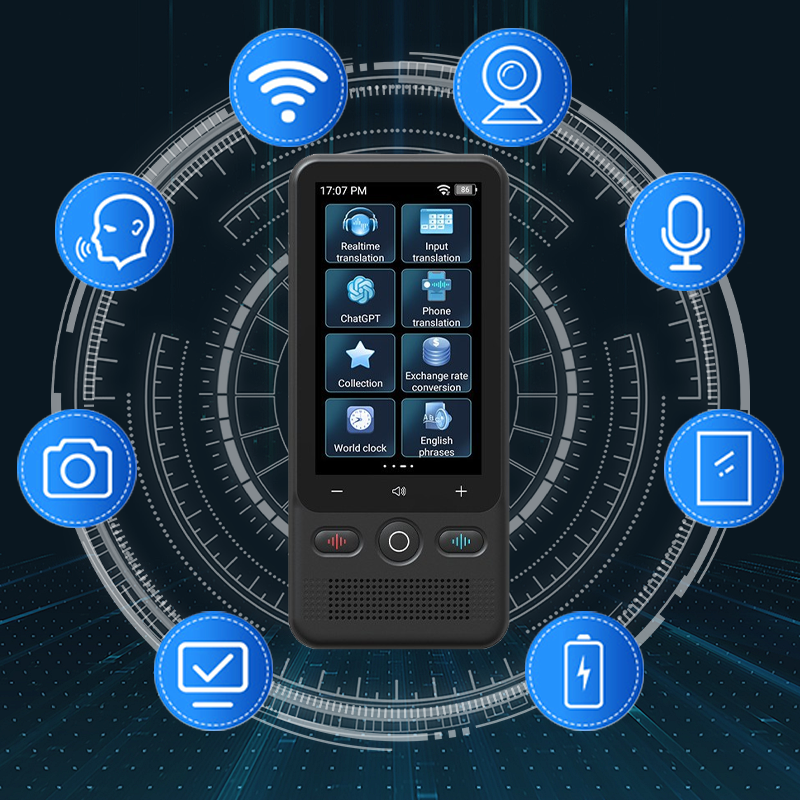 📢📢 50% korting!! ⏰📲 2-in-1 draagbaar vertaalapparaat – Realtime vertaling. 🌍 138 offline talen. 🔋 Extreem lange batterijduur | Perfect voor wereldreizigers ✈️