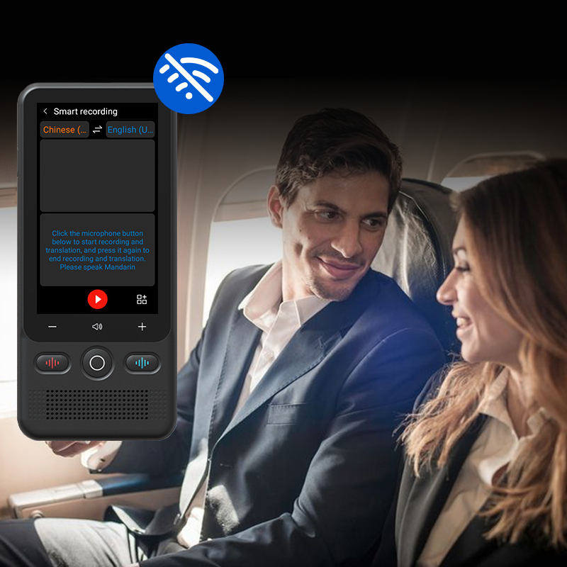 📢📢 50% korting!! ⏰📲 2-in-1 draagbaar vertaalapparaat – Realtime vertaling. 🌍 138 offline talen. 🔋 Extreem lange batterijduur | Perfect voor wereldreizigers ✈️