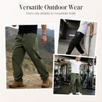 🎉Nieuwjaars Cadeau 50% KORTING!👖Herens Outdoor Cargobroek – Meerdere Zakken. Ademend & All-Day Comfort!