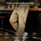 🎉Nieuwjaars Cadeau 50% KORTING!👖Herens Outdoor Cargobroek – Meerdere Zakken. Ademend & All-Day Comfort!