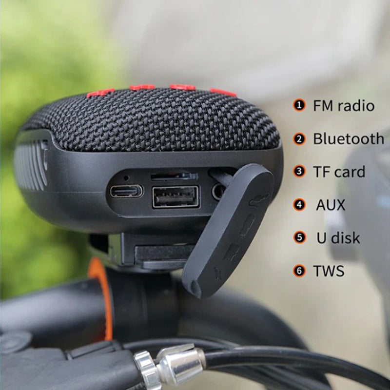 Waterdichte Bluetooth Fietsluidspreker met Montagebeugel