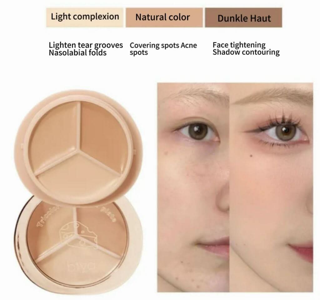 🔥🔥Tricolor Concealer🎁Koop 1 krijg 1 gratis🎁