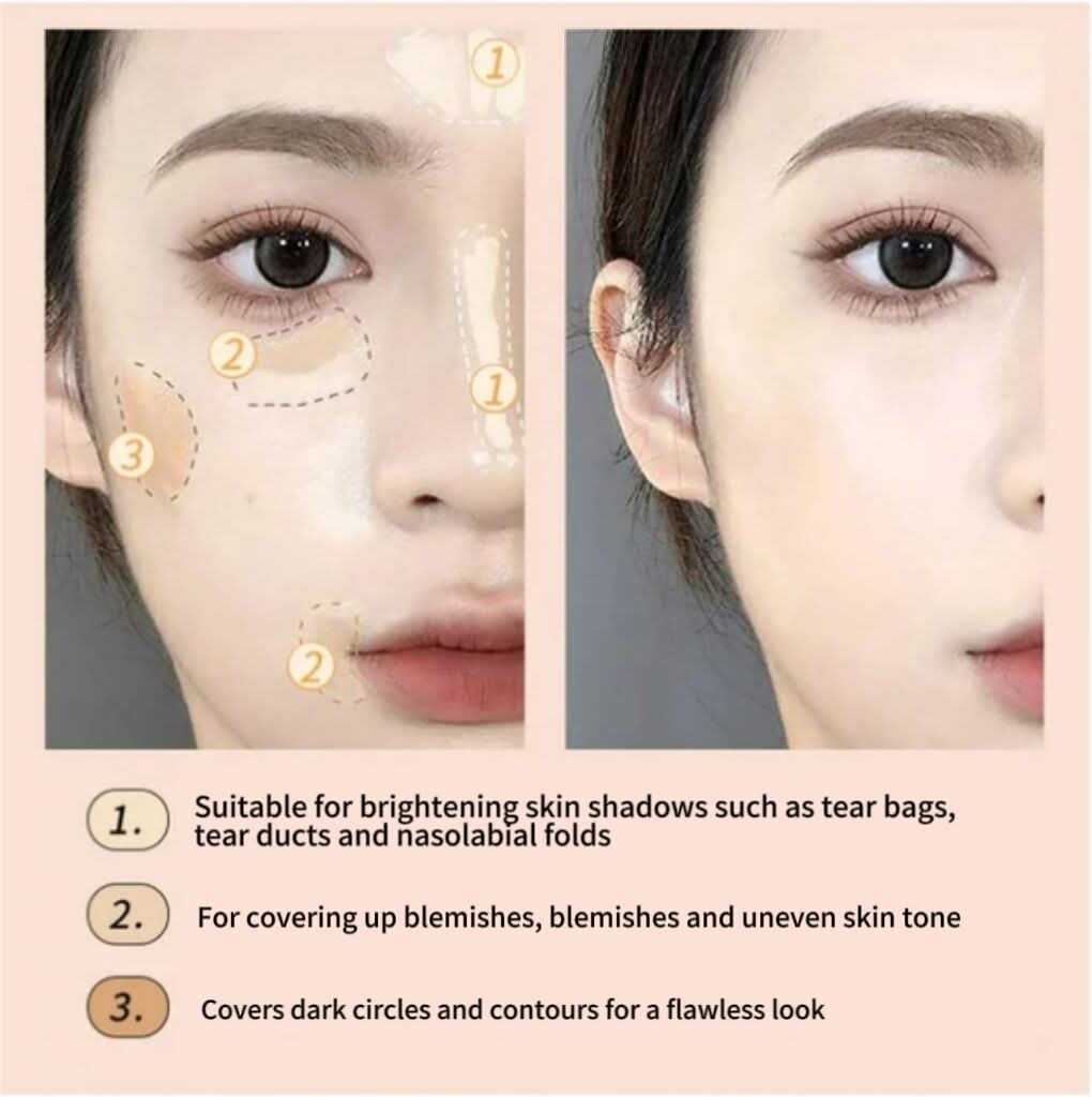 🔥🔥Tricolor Concealer🎁Koop 1 krijg 1 gratis🎁