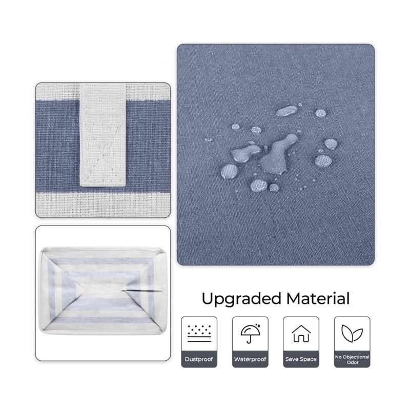 Opvouwbare grote wasmand met handvat