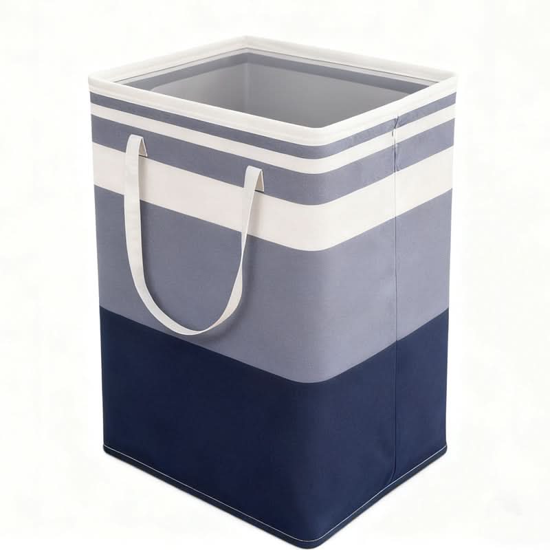 Opvouwbare grote wasmand met handvat